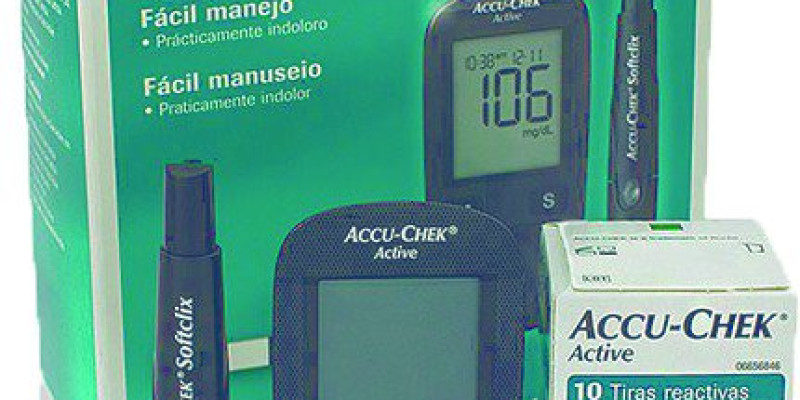 ACCU-CHEK ACTIVE 10 TESTES