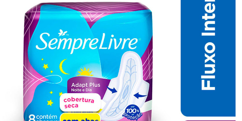ABSORVENTE C/AB S LIVRE NOT 08UN FIT SECA(