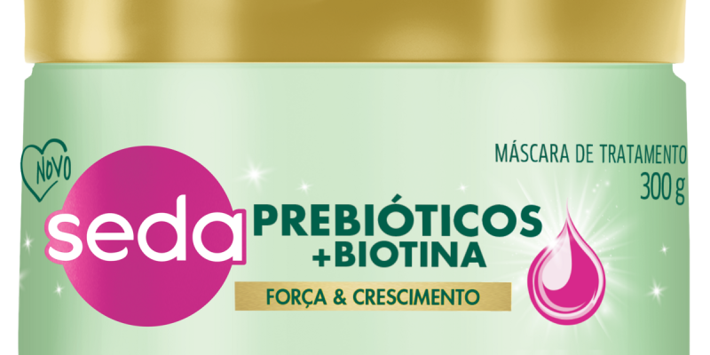 MASCARA DE TRATAMENTO SEDA PREBIOTICO BIOTINA 300G