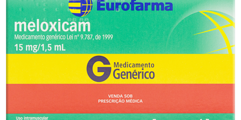 MELOXICAM 10MG INJ CX 5 AMP X 1,5ML