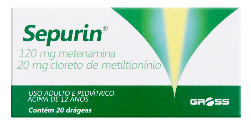 SEPURIN 120MG+20ML CX 20 DRG