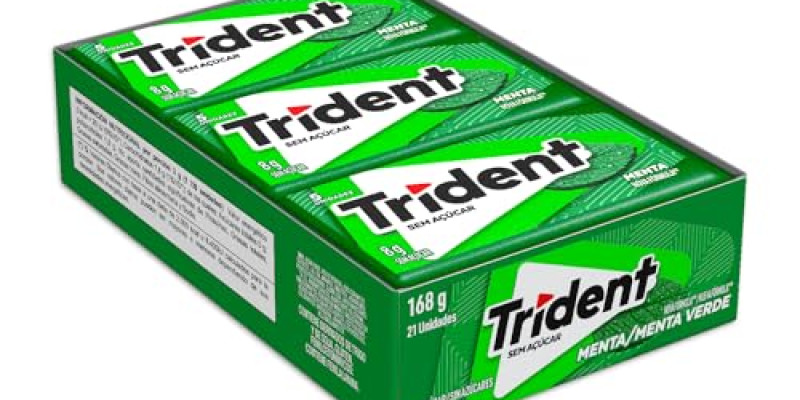 CHICLETE TRIDENT MENTA