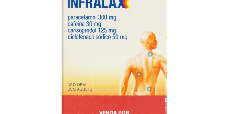 INFRALAX 300+30+125+50MG CX 30 COMP
