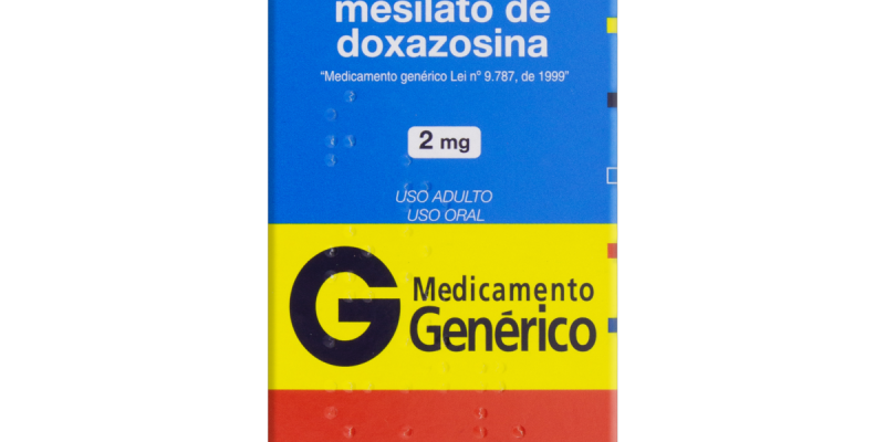 MESILATO DE DOXAZOSINA 2MG CX 30 COMP