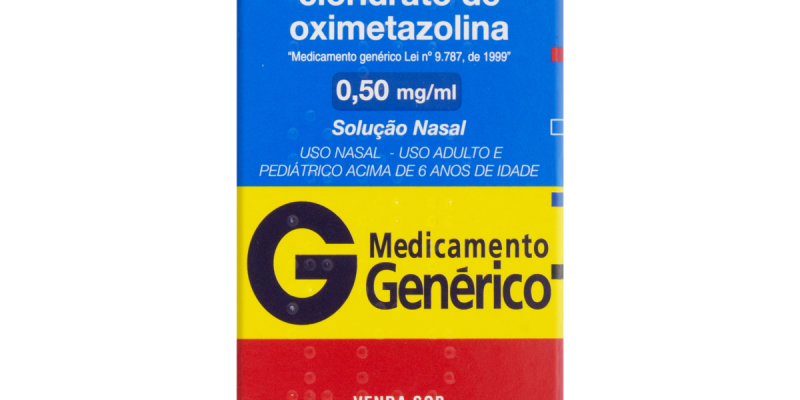 CLORIDRATO DE OXIMETAZOLINA 0,50MG SOL NAS FR 30ML