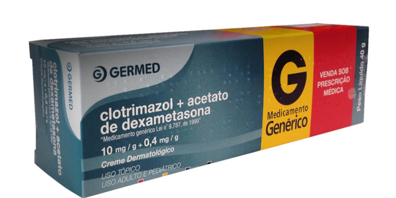 CLOTRIMAZOL+ACETATO DE DEXAMETASONA 10+0,4MG CREM BG 40G