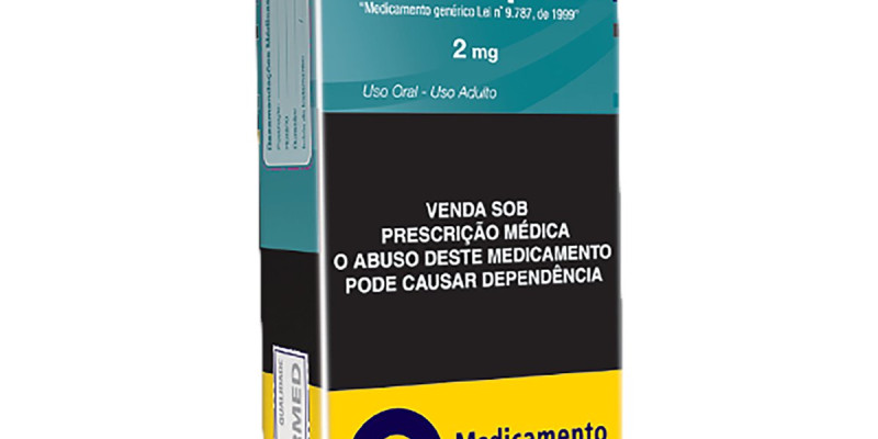 CLONAZEPAM 2MG CX 3BL X 10 COMP