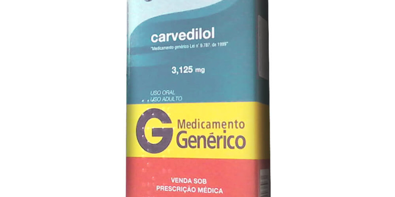 CARVEDILOL 3,125MG 2BL X 15 COMP