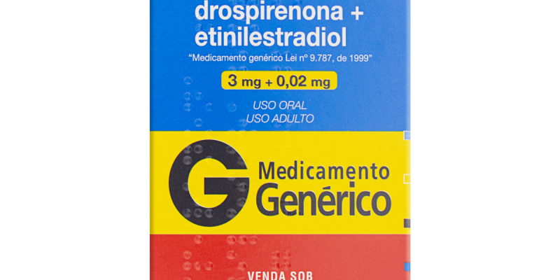 DROSPIRENONA+ETINILESTRADIOL 3+0,02MG CX 24 COMP REV