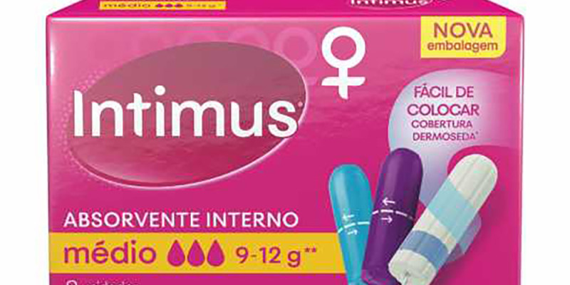 ABSORVENTE INTIMUS MEDIO INTER C/8