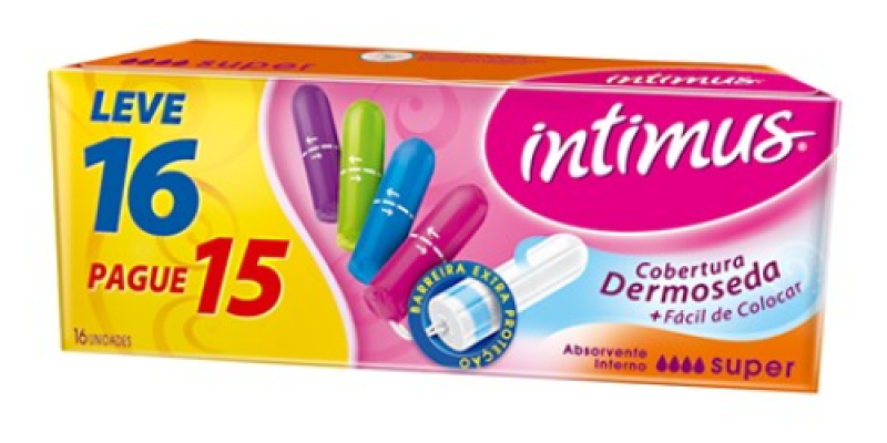 ABSORVENTE INTIMUS SUPER INTER C/16