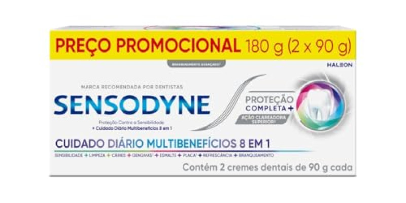 CREME DENTAL SENSODYNE PROT.COMPLETA 90GR