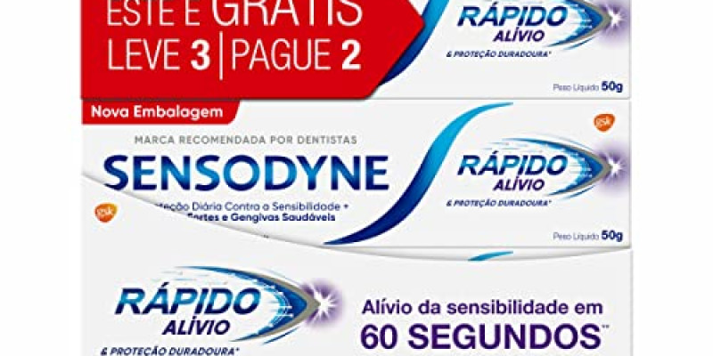 CREME DENTAL SENSODYNE RAPIDO ALVIO 50GR