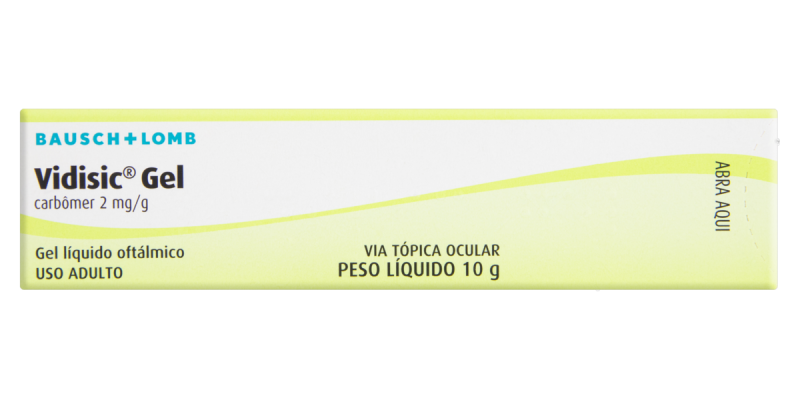 VIDISIC 2MG/ML GEL OFT TB 10G
