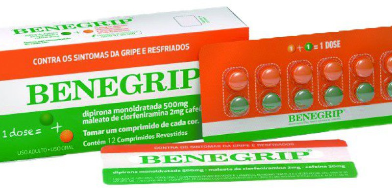 BENEGRIP 250+30+250+2MG BL 6 VERD+6 AMAR COMP