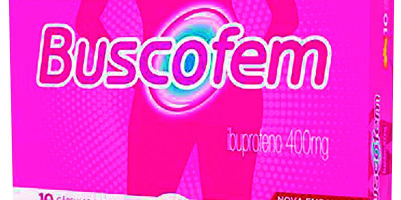 BUSCOFEM 400MG CX 10 CAP