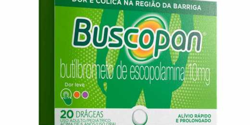 BUSCOPAN 10MG CX 20 DRAG