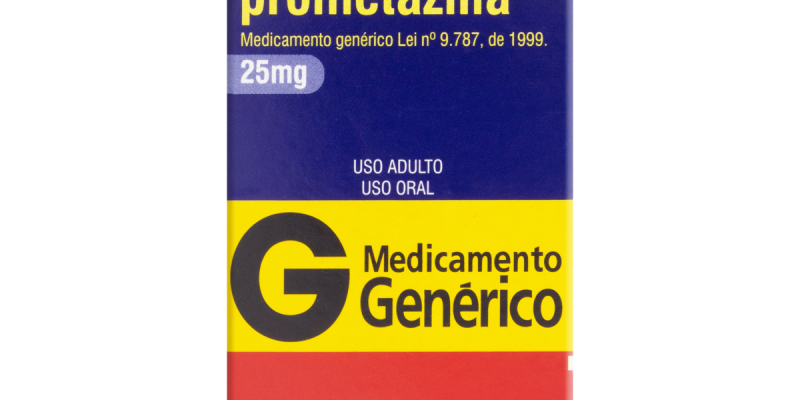 CLORIDRATO DE PROMETAZINA 25MG CX 20 COMP REV