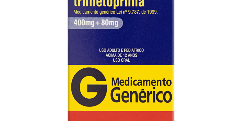 SULFAMETOXAZOL+TRIMETOPRIMA 400+80MG CX 20 COMP