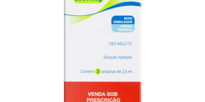 CRONOBE 5000MCG INJ CX 2AMP X 2,5ML