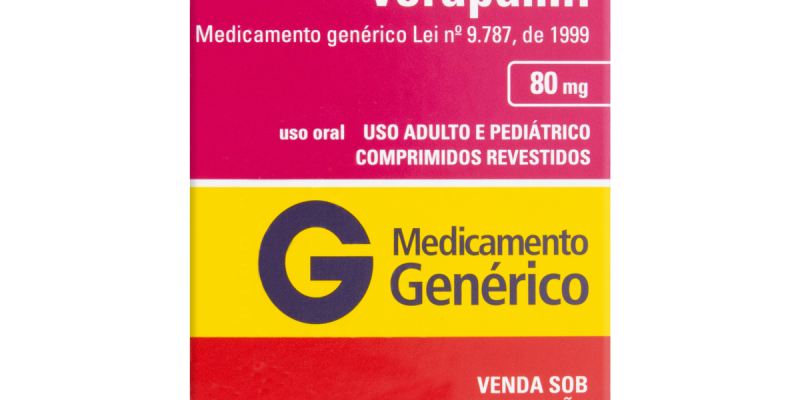 CLORIDRATO DE VERAPAMIL 80MG CX 30 COMP