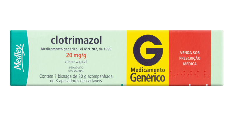 CLOTRIMAZOL 20MG CREM VAG BG 20G+3APLIC