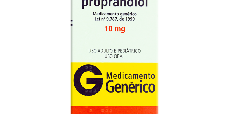 CLORIDRATO DE PROPRANOLOL 10MG CX 30 COMP