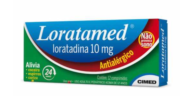 LORATAMED 10MG CX 12 COMP