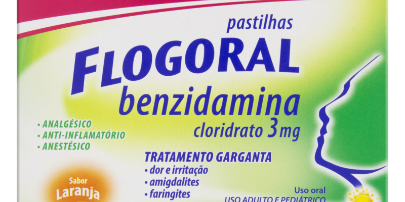 FLOGORAL 3,0MG CX 12 PAST SB LARANJA
