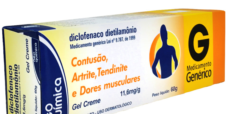 DICLOFENACO DIETILAMONIO 10MG/G GEL CREME X 60G