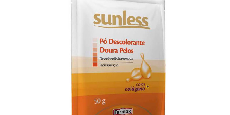 DESCOLORANTE PO SUNLESS DOU PEL 50G 7042 - FARMAX
