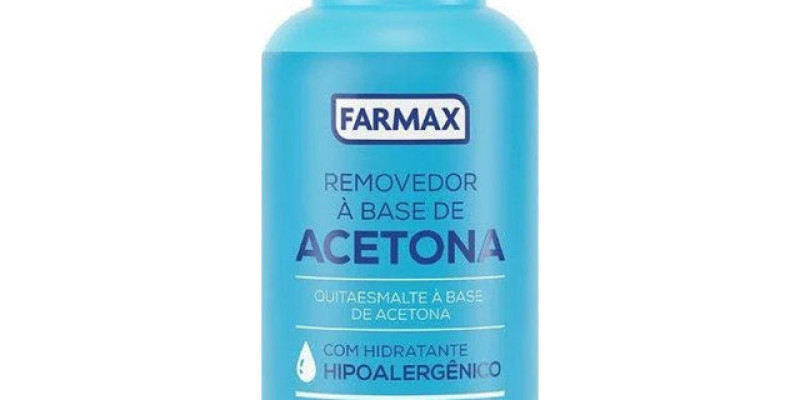 REMOVEDOR COM ACETONA 100ML  FARMAX