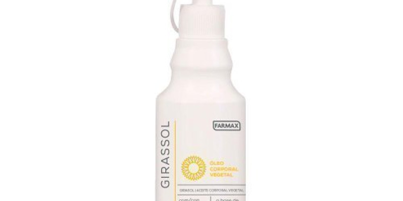 OLEO GIRASSOL C/ALMOT. 200 ML - FARMAX