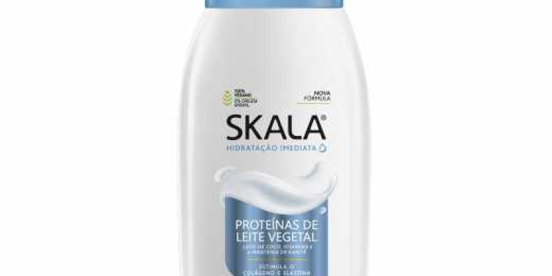 LOCAO HID CORPO SKALA 400ML-FR PROT LEITE(E)