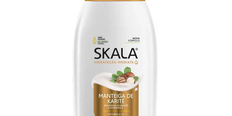 LOCAO HID CORPO SKALA 400ML-FR MANT KARITE(E)