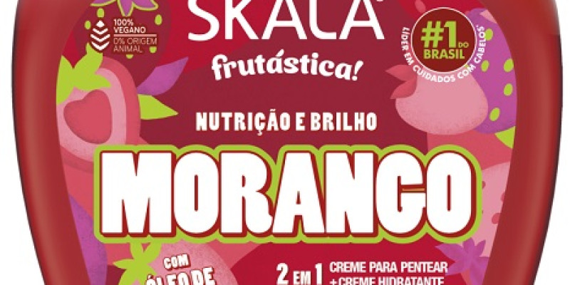 CREME SKALA FRUTASTICA MORANGO 1KG