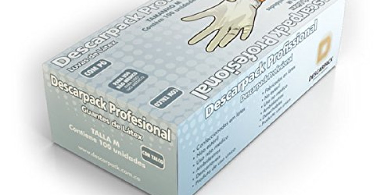 LUVA DE PROCEDIMENTO LATEX TAMANHO G COM PO