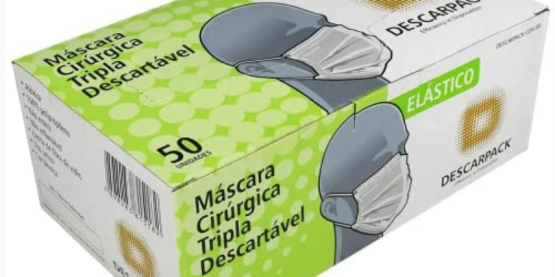 MASCARA CIRURGICA DESC ELAST DESCARPAC C/50