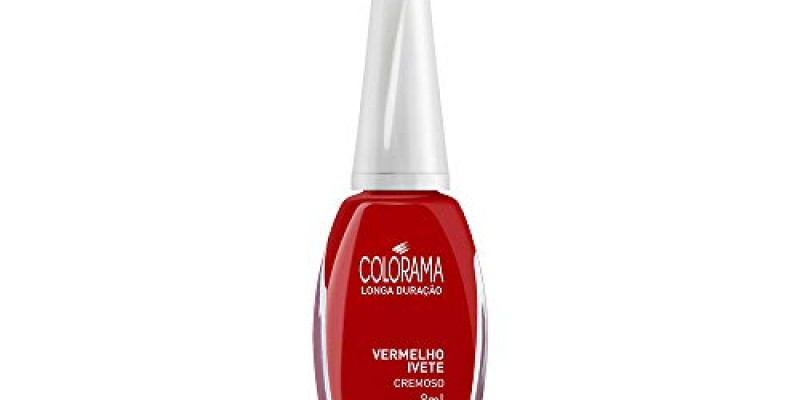 ESMALTE COLORAMA CREMOSO VERMELHO IVETE R6102  6X1